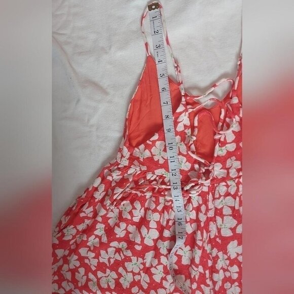 Boho Babydoll Romper Cottagecore Summer Essential Y2K Soft Girl Floral Romper - Picture 8 of 10